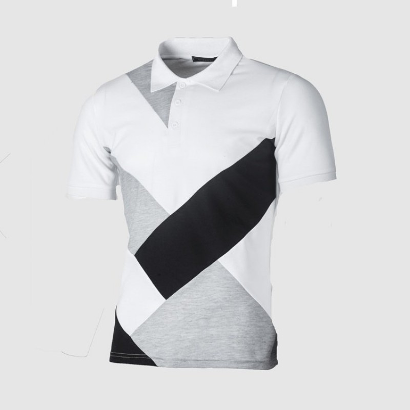 Men Polo Shirt Casual Cotton T Shirts Men's Casual...