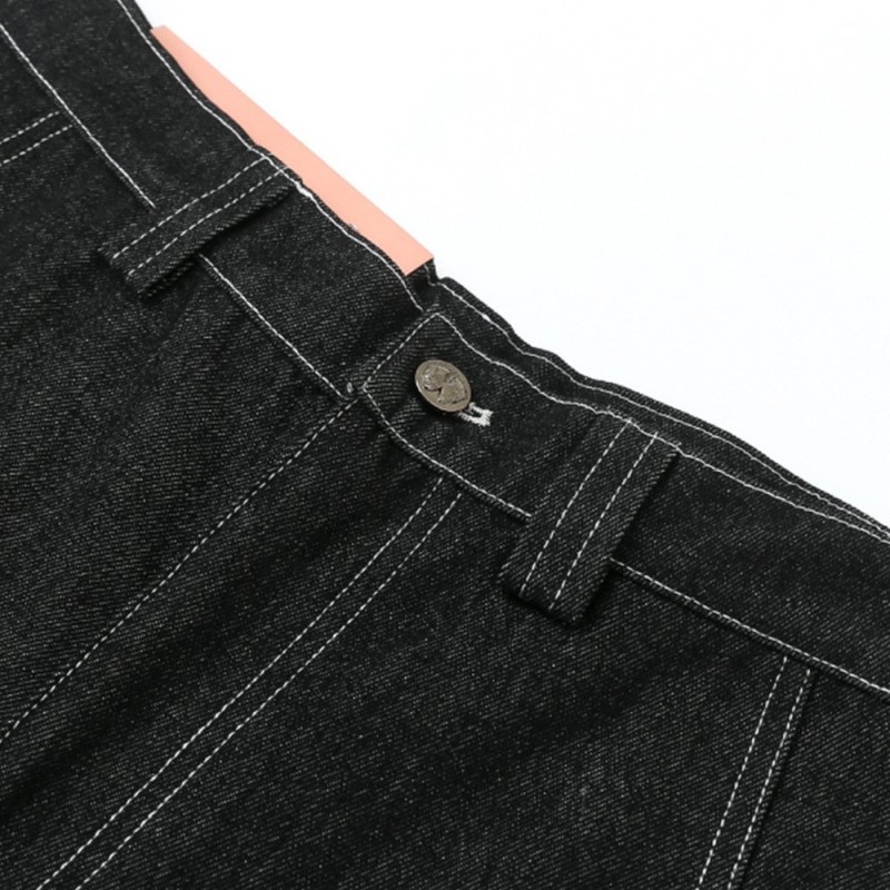 Line Workwear With Pocket Short Pants Men