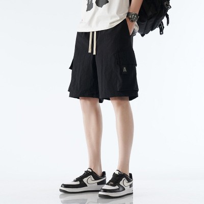 Fashion Men Loose Leisure Sports Fifth Pants