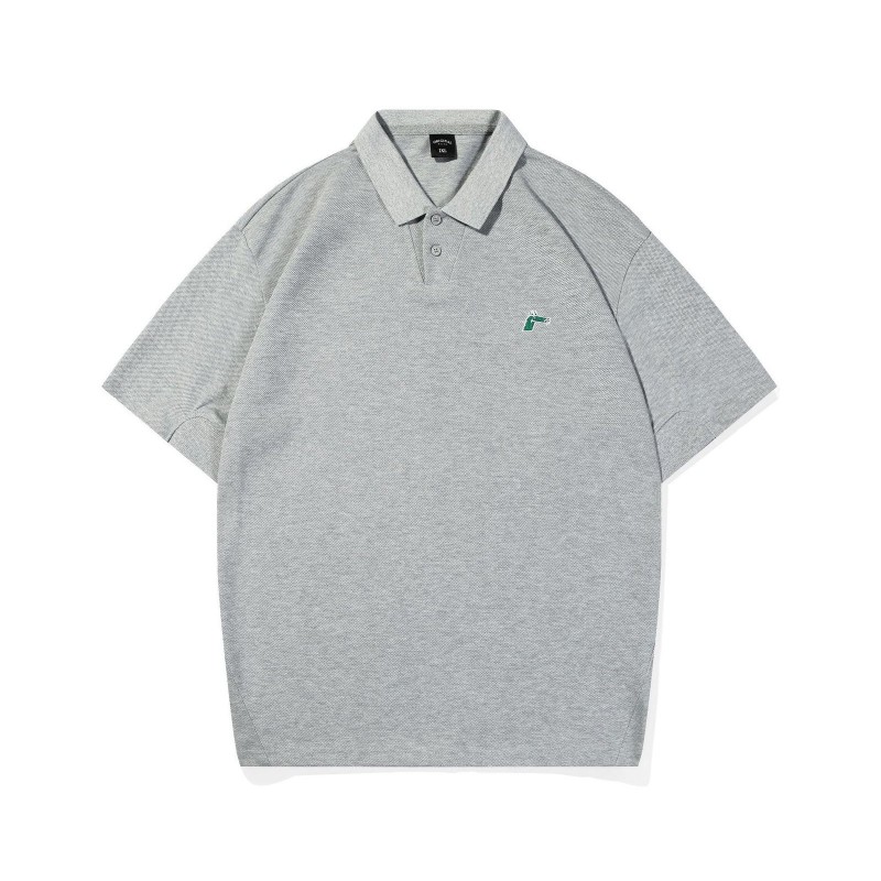 Summer Simplicity Lightly Mature Business Embroidery Polo Shirt Men
