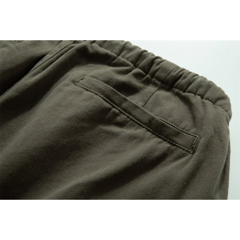 Simple Workwear Casual Pants Men