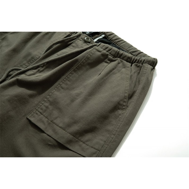 Simple Workwear Casual Pants Men