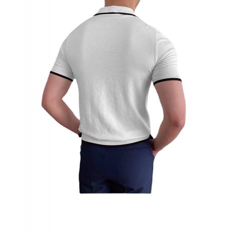 Casual Polo Collar Polo Shirt For Men