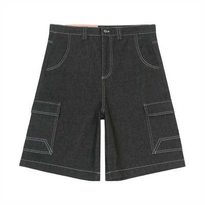 Line Workwear With Pocket Short Pants Men
