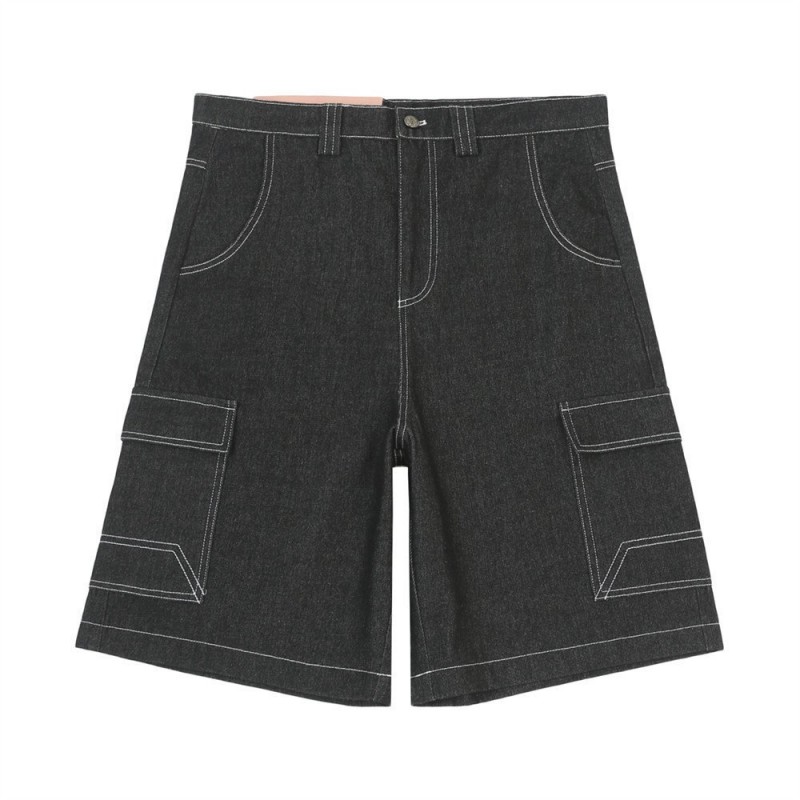 Line Workwear With Pocket Short Pants Men