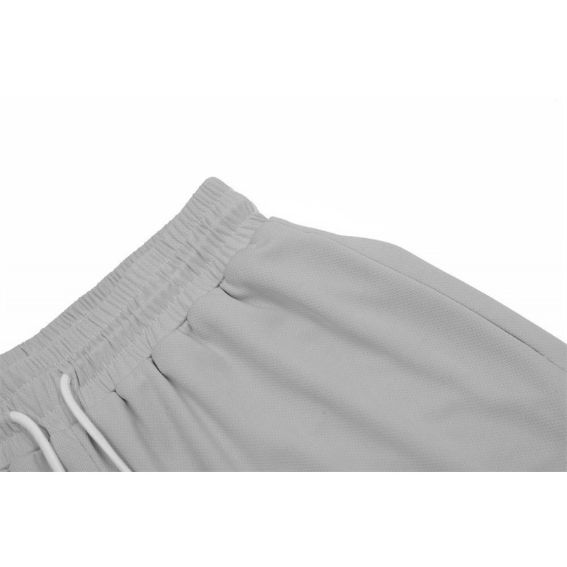 Letter Printed Loose Cropped Pants Men