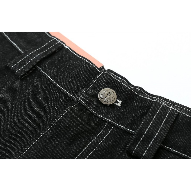 Line Workwear With Pocket Short Pants Men