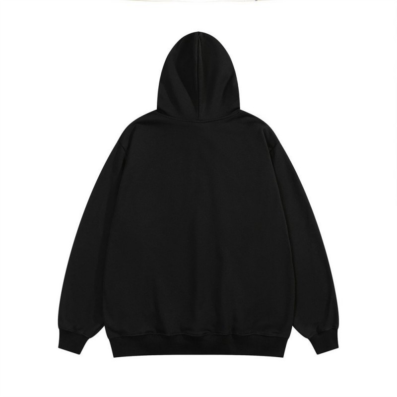 Foam Letter Printed Hoodie Men