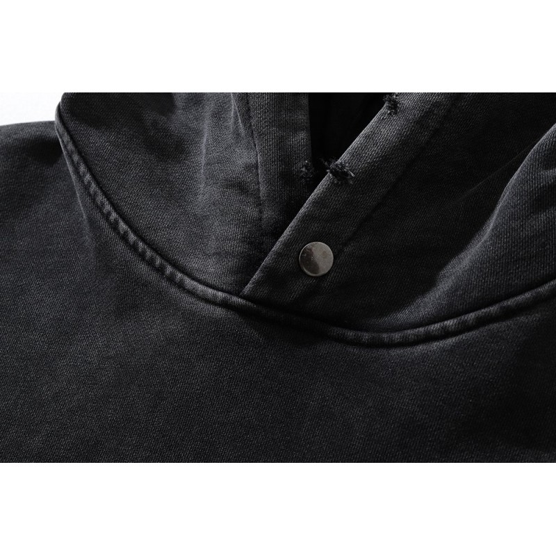 Rose Flame Printed Hoodie Men