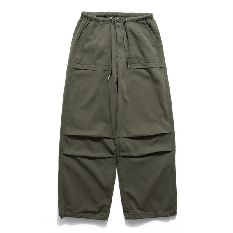 Simple Workwear Casual Pants Men