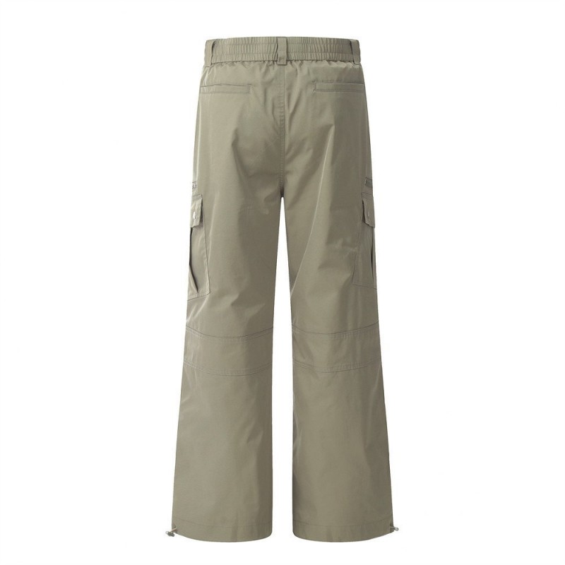 Fashion Zipper Workwear Casual Pants Men