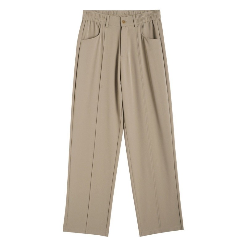 Trendy Solid Color Casual Pants Men