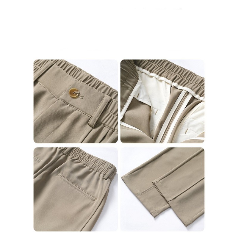 Trendy Solid Color Casual Pants Men