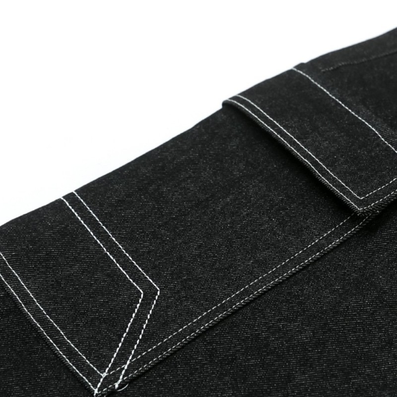 Line Workwear With Pocket Short Pants Men