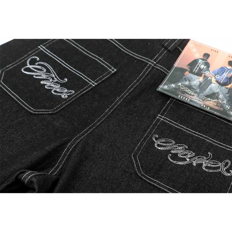 Line Workwear With Pocket Short Pants Men